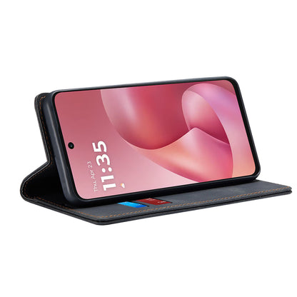 Fodral för Motorola Moto G67 Power / G57 Power, Techsuit, Confy, Svart