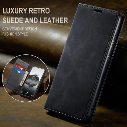 Fodral för Motorola Moto G67 Power / G57 Power, Techsuit, Confy, Svart