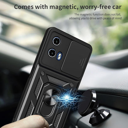 Case for Motorola Moto G71 5G, Techsuit, CamShield, Black