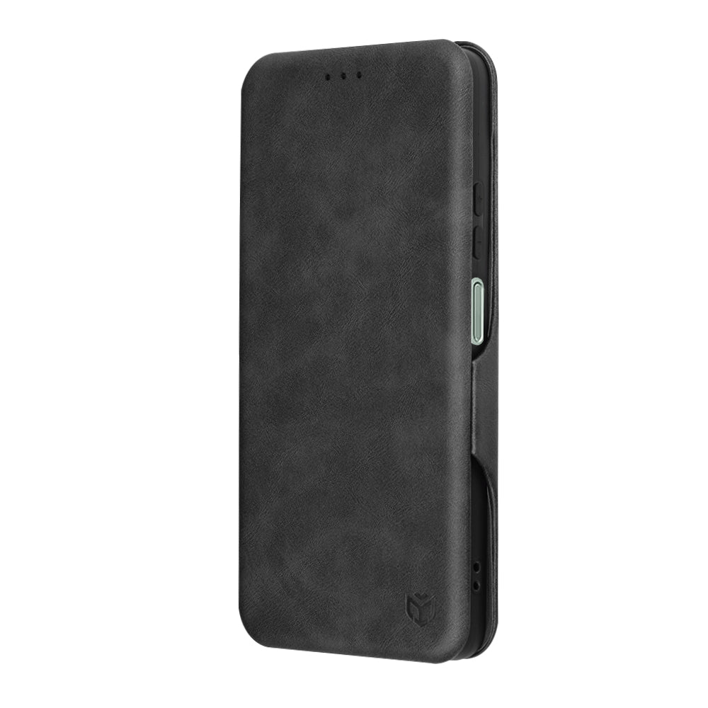 Fodral för Motorola Moto G75, Techsuit, Safe Wallet Plus, Svart