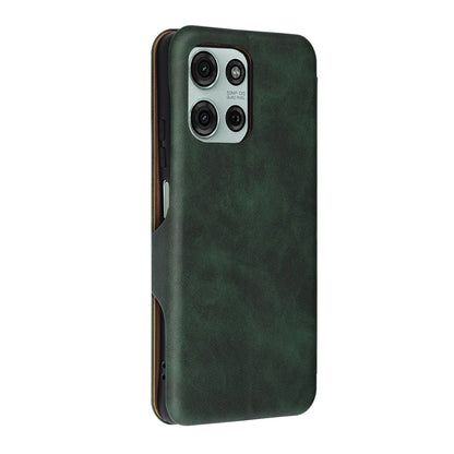 Fodral för Motorola Moto G75, Techsuit, Safe Wallet Plus, Grön