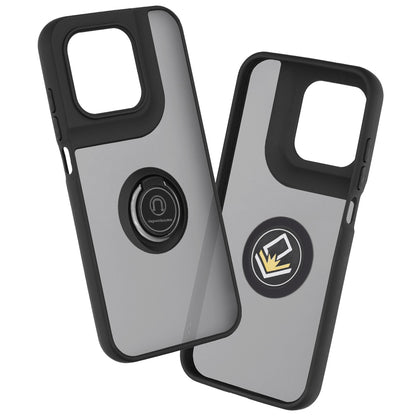 Fodral för Motorola Moto G77 / G67, Techsuit, Glinth, Svart