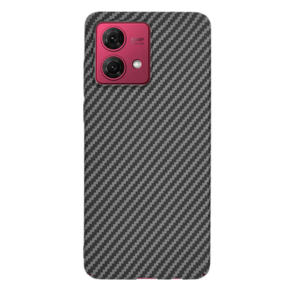 Fodral för Motorola Moto G84, Techsuit, Carbonite FiberShell, Svart