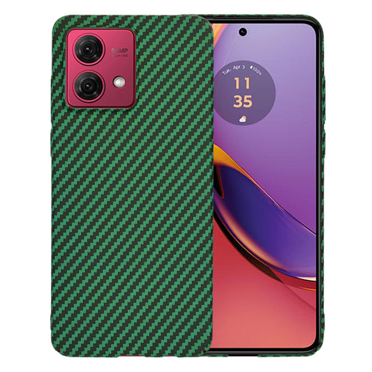 Fodral för Motorola Moto G84, Techsuit, Carbonite FiberShell, Grön