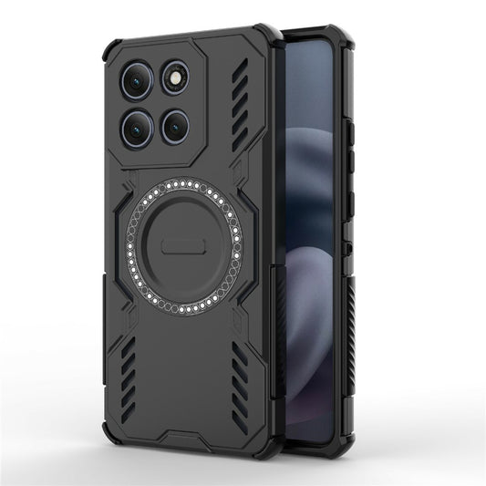MagSafe-fodral för Motorola Moto G86 Power, Techsuit, ArmorMag, Svart