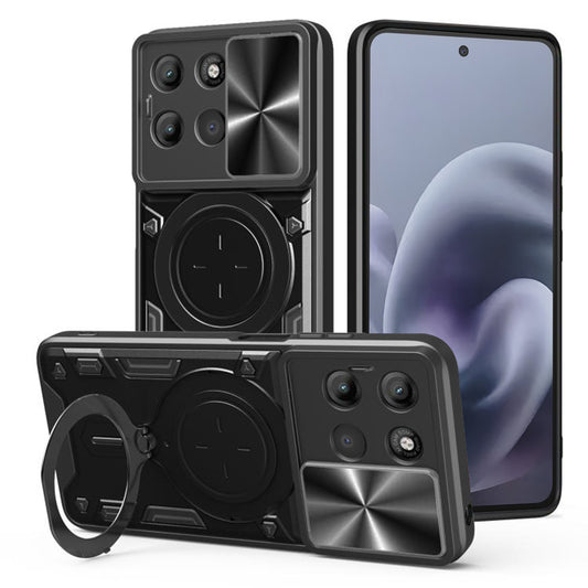 Fodral för Motorola Moto G86 Power, Techsuit, CamGuard Pro, Svart