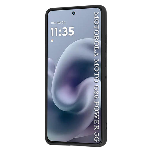 Fodral för Motorola Moto G86 Power, Techsuit, SoftFlex, Svart