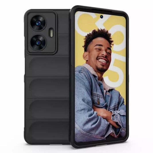 Fodral för Motorola Moto G86, Techsuit, Magic Shield, Svart