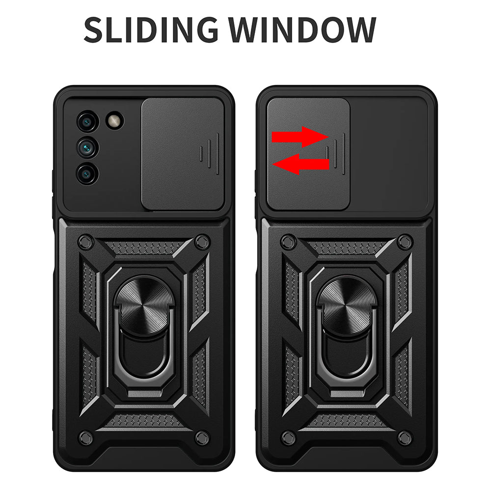 Fodral för Nokia G21 / G11, Techsuit, CamShield, Svart