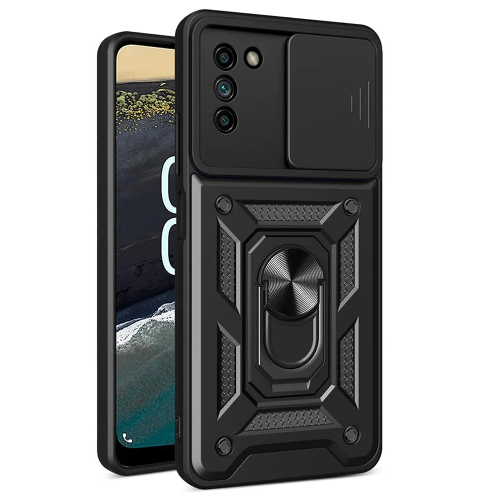 Fodral för Nokia G21 / G11, Techsuit, CamShield, Svart