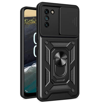 Fodral för Nokia G21 / G11, Techsuit, CamShield, Svart