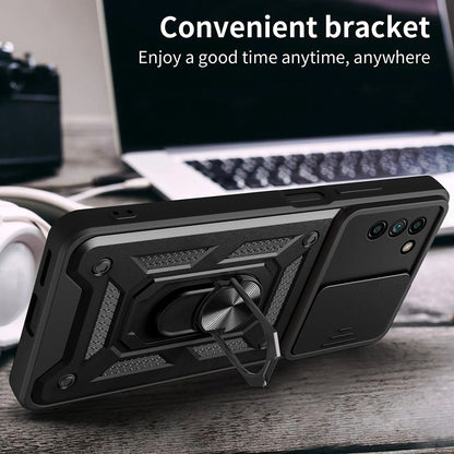 Fodral för Nokia G21 / G11, Techsuit, CamShield, Svart