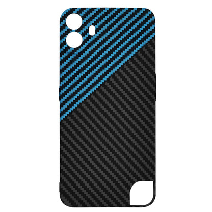 Fodral för Nothing CMF Phone 1, Techsuit, Carbonite FiberShell, Svart Bleu