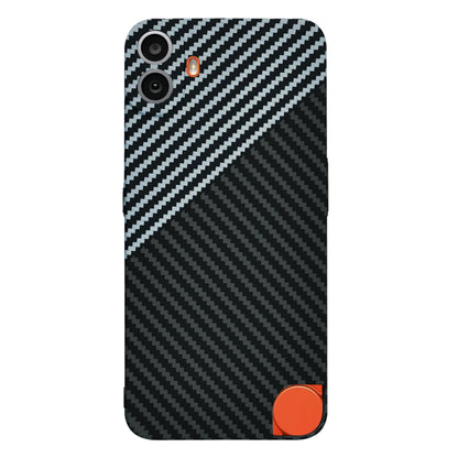 Fodral för Nothing CMF Phone 1, Techsuit, Carbonite FiberShell, Svart Grå