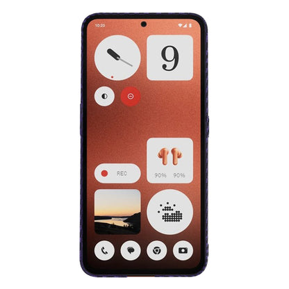 Fodral för Nothing CMF Phone 1, Techsuit, Carbonite FiberShell, Lila