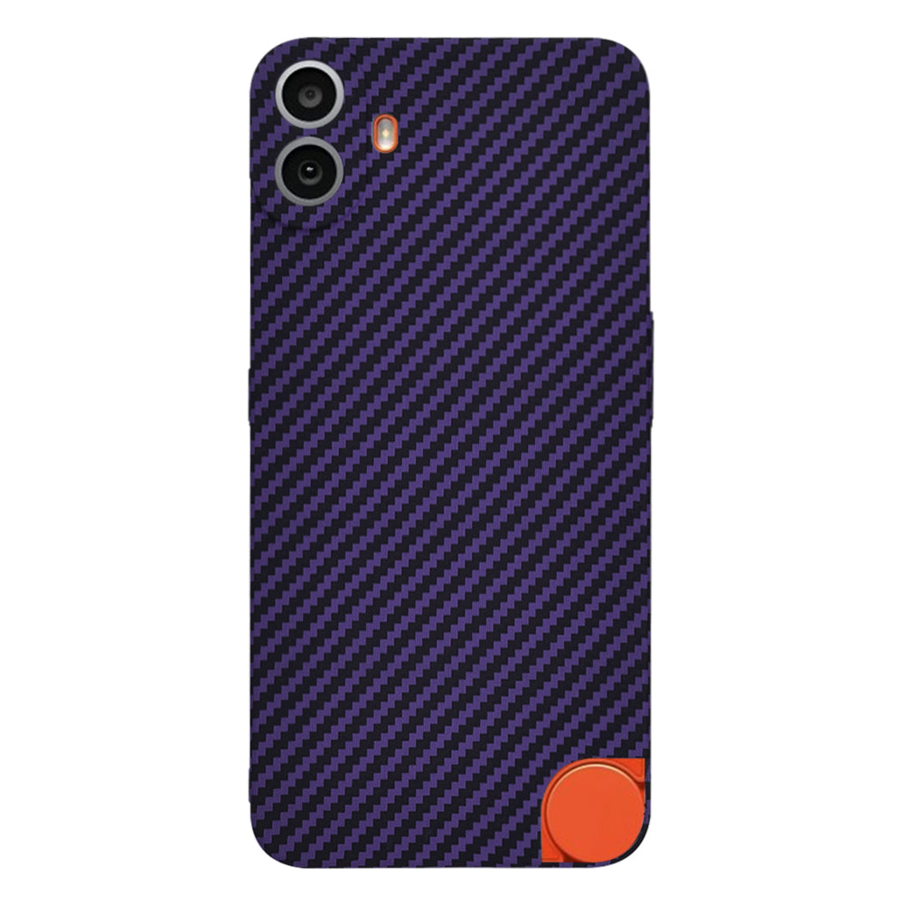 Fodral för Nothing CMF Phone 1, Techsuit, Carbonite FiberShell, Lila