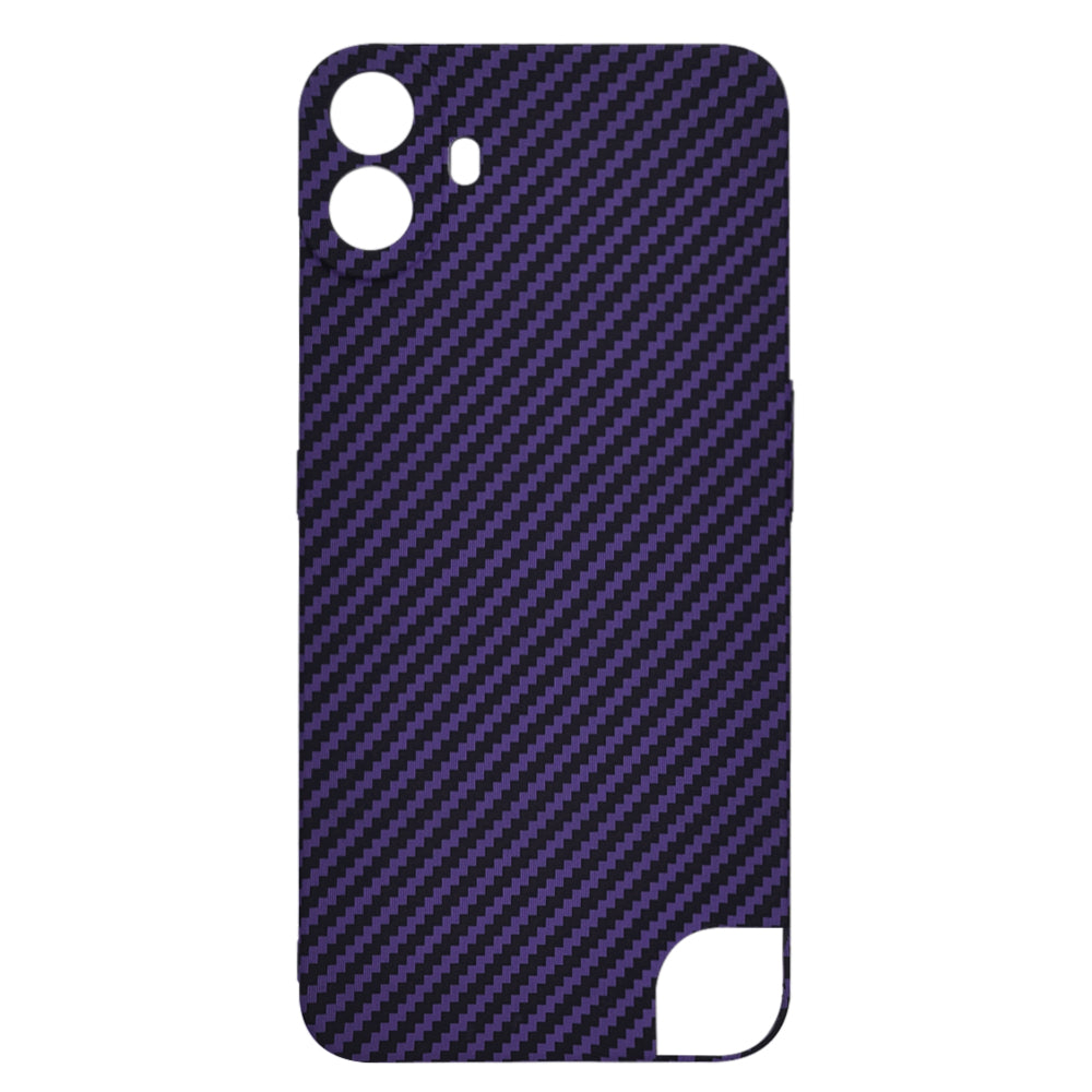 Fodral för Nothing CMF Phone 1, Techsuit, Carbonite FiberShell, Lila