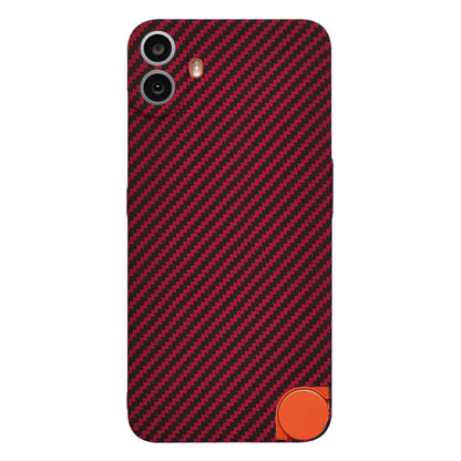 Fodral för Nothing CMF Phone 1, Techsuit, Carbonite FiberShell, Röd