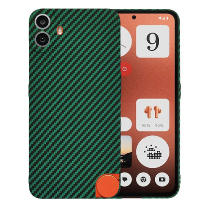 Fodral för Nothing CMF Phone 1, Techsuit, Carbonite FiberShell, Grön