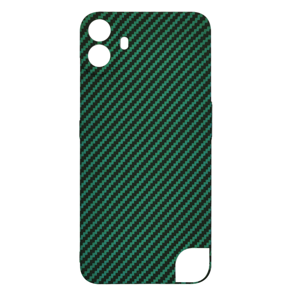 Fodral för Nothing CMF Phone 1, Techsuit, Carbonite FiberShell, Grön