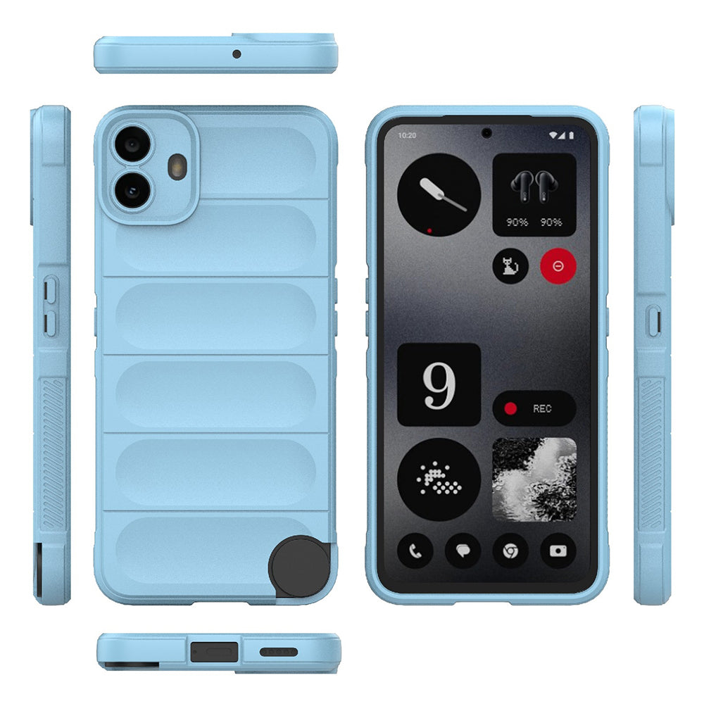 Fodral för Nothing CMF Phone 1, Techsuit, Magic Shield, Blå
