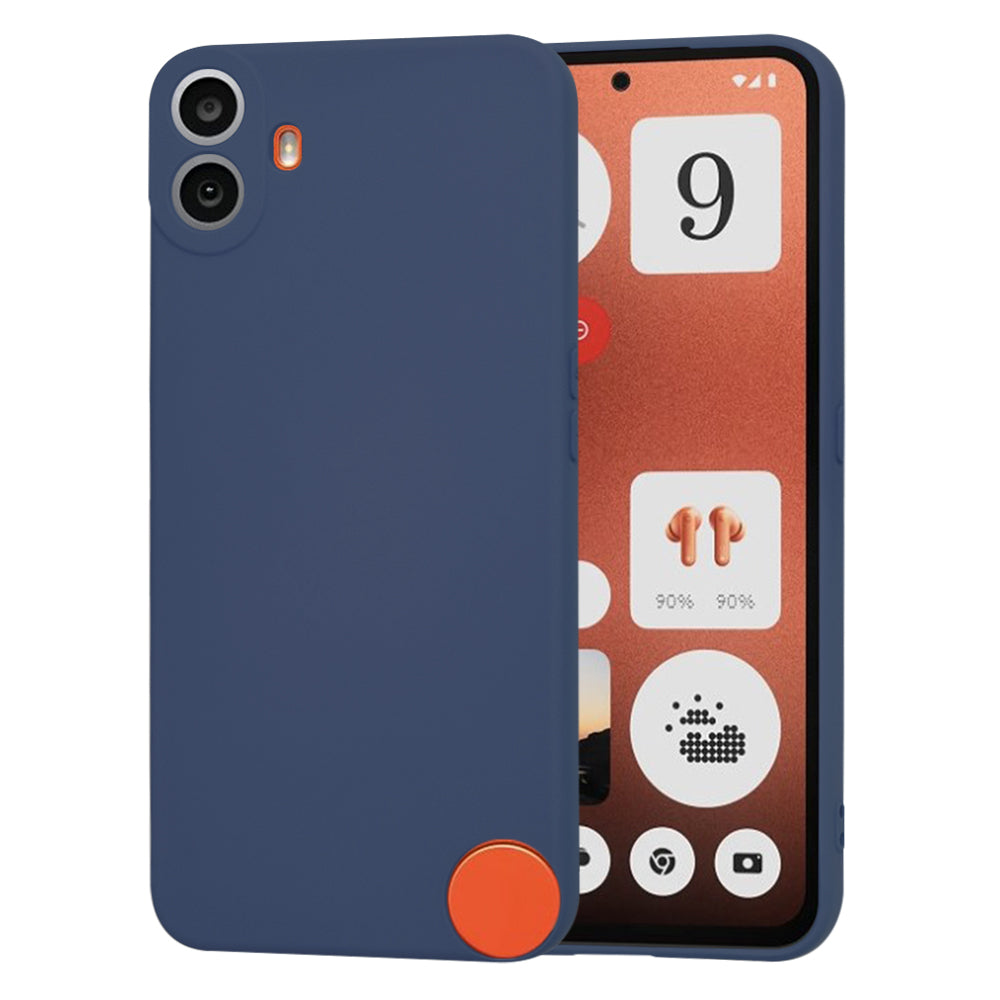 Fodral för Nothing CMF Phone 1, Techsuit, SoftFlex, Marinblå