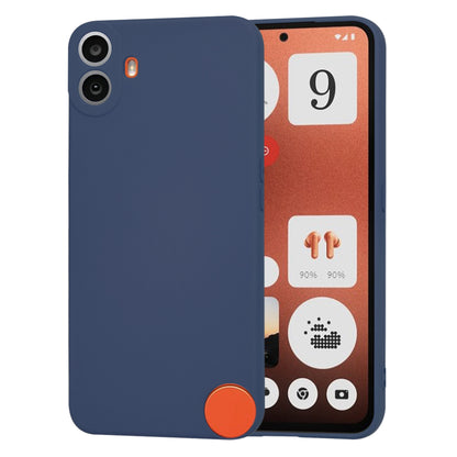 Fodral för Nothing CMF Phone 1, Techsuit, SoftFlex, Marinblå