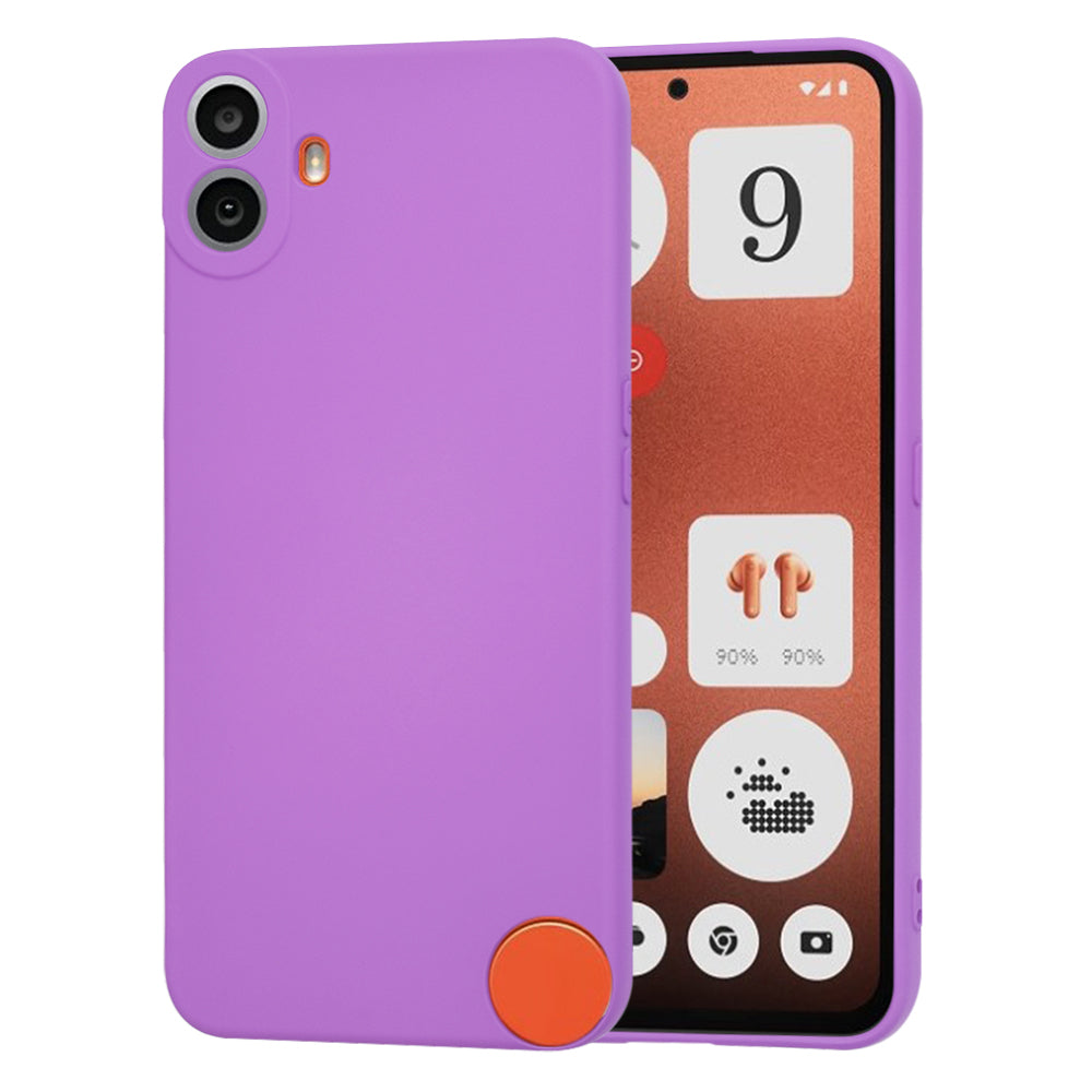 Fodral för Nothing CMF Phone 1, Techsuit, SoftFlex, Lila