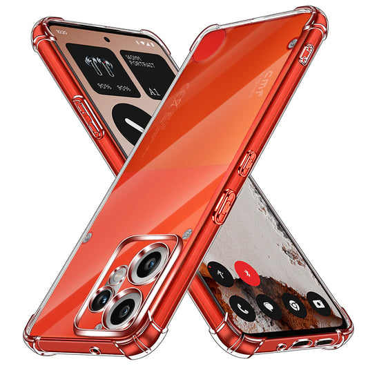 Fodral för Nothing CMF Phone 2 Pro, Techsuit, Stötsäker Klar, Transparent