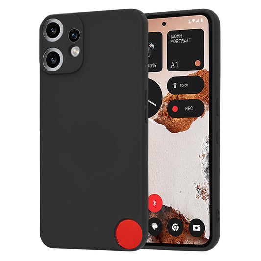 Fodral för Nothing CMF Phone 2 Pro, Techsuit, SoftFlex, Svart