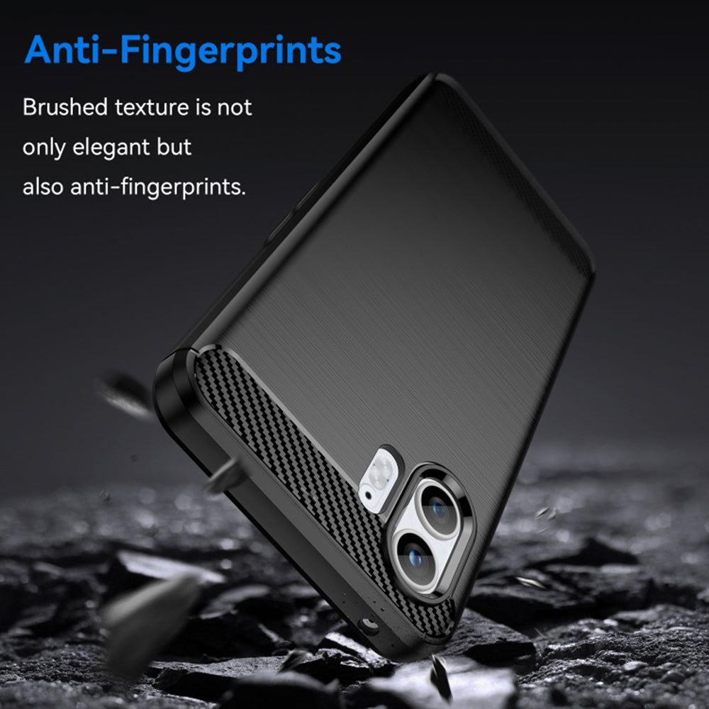 Fodral för Nothing Phone (2), Techsuit, Kol, Svart