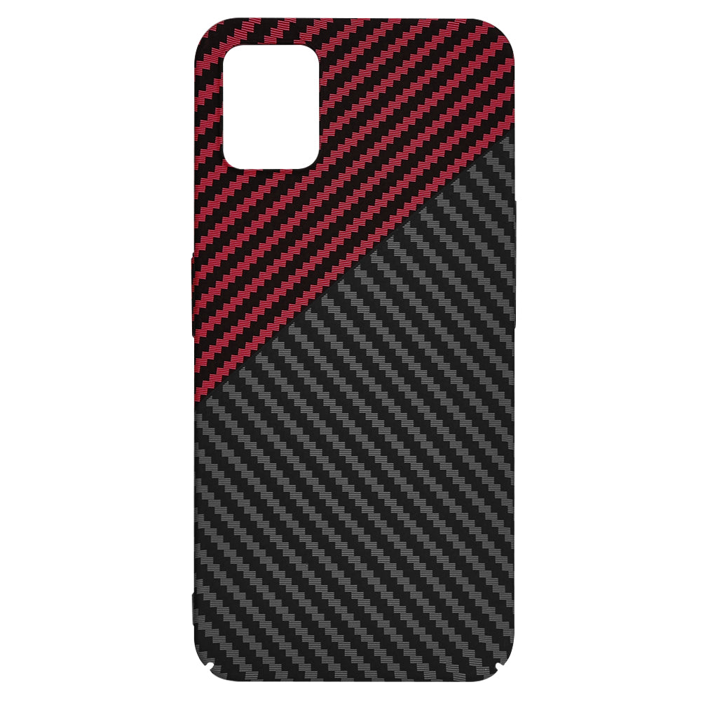 Fodral för Nothing Phone (1), Techsuit, Carbonite FiberShell, Svart Röd