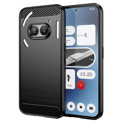Fodral för Nothing Phone (2a) Plus / Phone (2a), Techsuit, Kol, Svart
