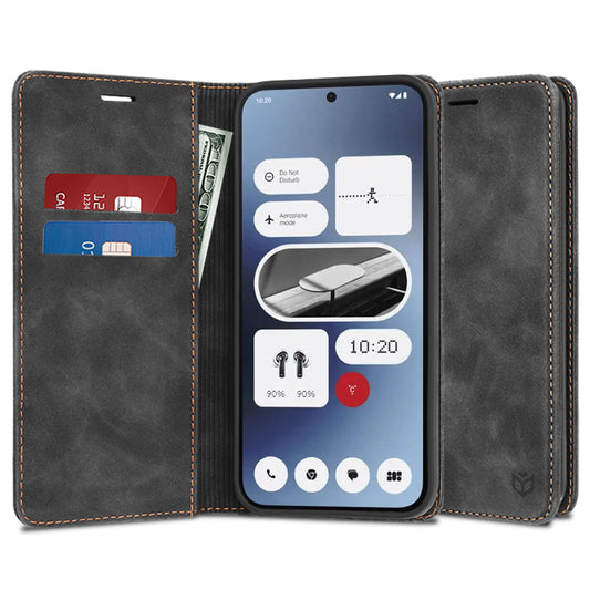 Fodral för Nothing Phone (2a) Plus / Phone (2a), Techsuit, Confy, Svart