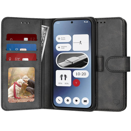 Fodral för Nothing Phone (2a) Plus / Phone (2a), Techsuit, Diary Book, Svart