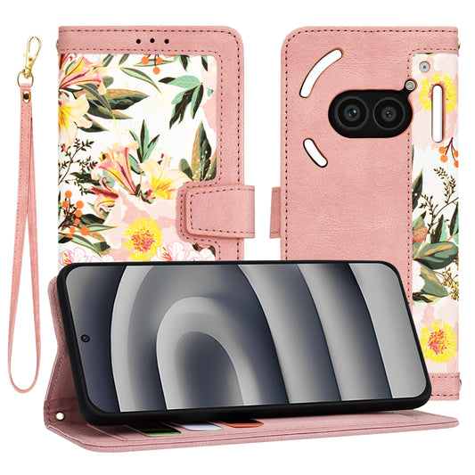 Fodral för Nothing Phone (2a) Plus / Phone (2a), Techsuit, FlipCraft, Rosa