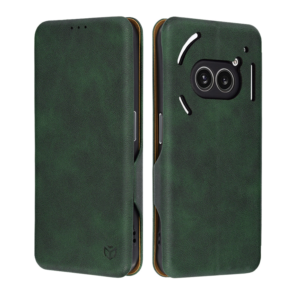 Fodral för Nothing Phone (2a) Plus / Phone (2a), Techsuit, Safe Wallet Plus, Grön