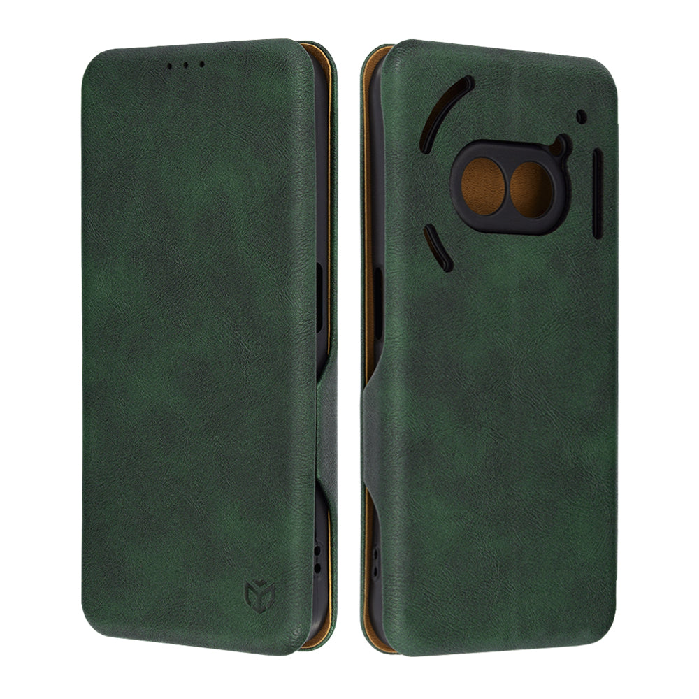 Fodral för Nothing Phone (2a) Plus / Phone (2a), Techsuit, Safe Wallet Plus, Grön