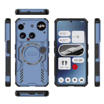 MagSafe-fodral för Nothing Phone (3), Techsuit, ArmorMag, Blå