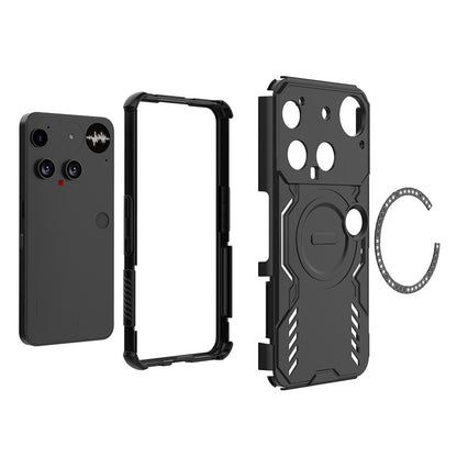 MagSafe-fodral för Nothing Phone (3), Techsuit, ArmorMag, Blå