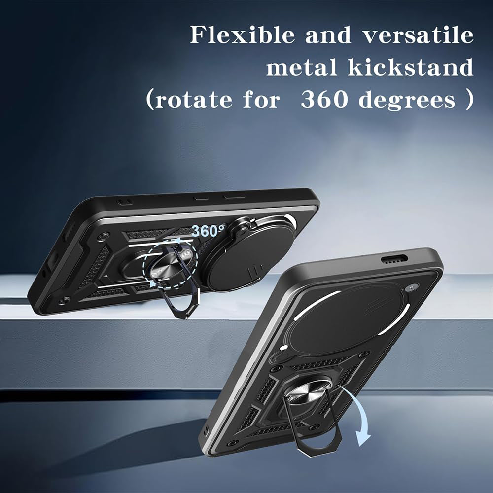 Fodral för Nothing Phone (3a) Pro, Techsuit, CamShield, Grön