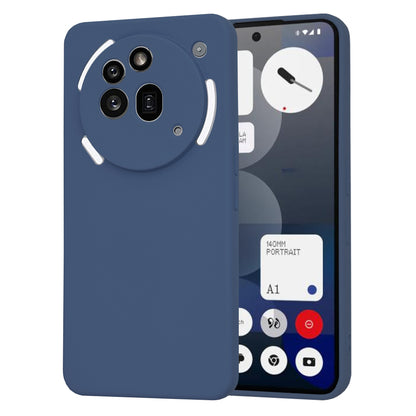 Fodral för Nothing Phone (3a) Pro, Techsuit, SoftFlex, Marinblå