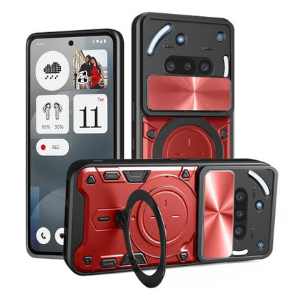 Case for Nothing Phone (3a), Techsuit, CamGuard Pro, Red