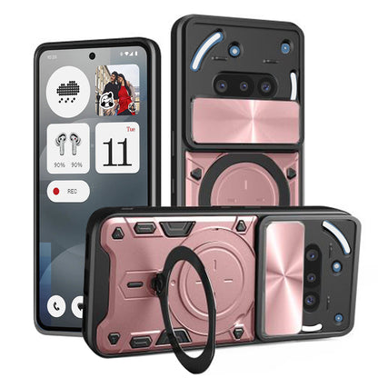 Fodral för Nothing Phone (3a), Techsuit, CamGuard Pro, Rosa Guld