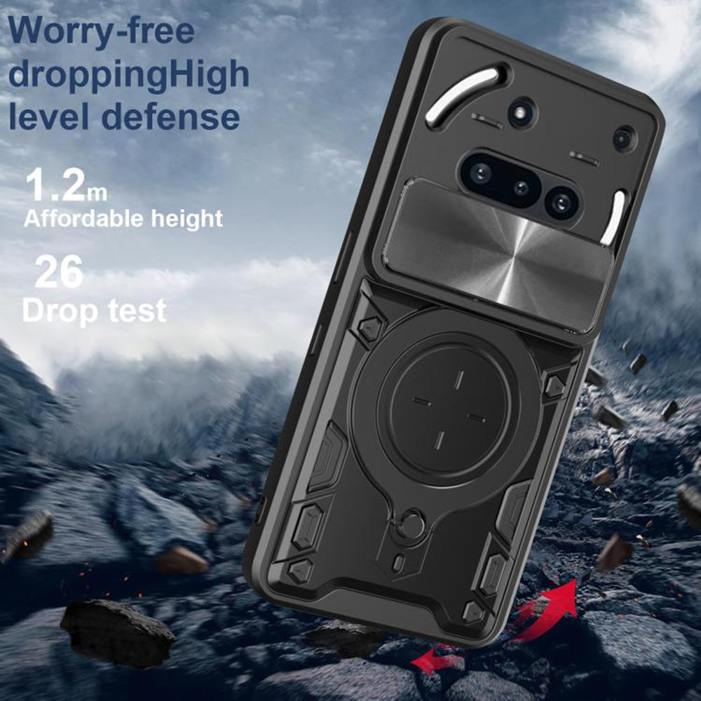 Fodral för Nothing Phone (3a), Techsuit, CamGuard Pro, Rosa Guld
