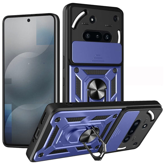 Fodral för Nothing Phone (3a), Techsuit, CamShield, Blå