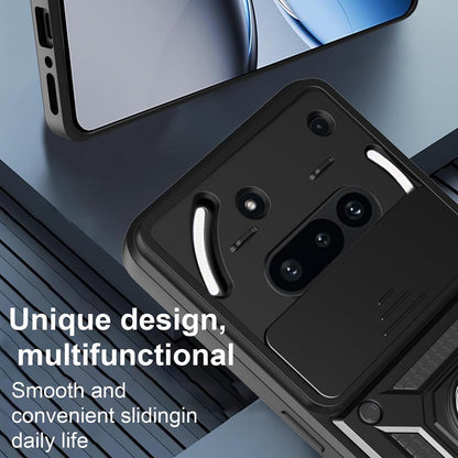 Fodral för Nothing Phone (3a), Techsuit, CamShield, Svart