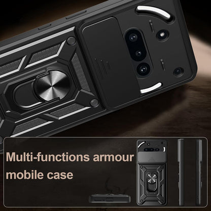 Fodral för Nothing Phone (3a), Techsuit, CamShield, Svart