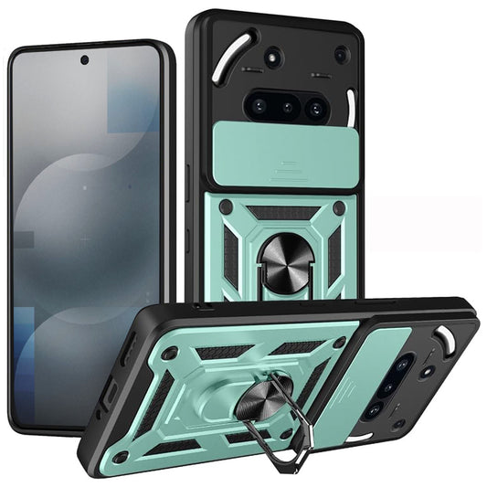 Fodral för Nothing Phone (3a), Techsuit, CamShield, Grön