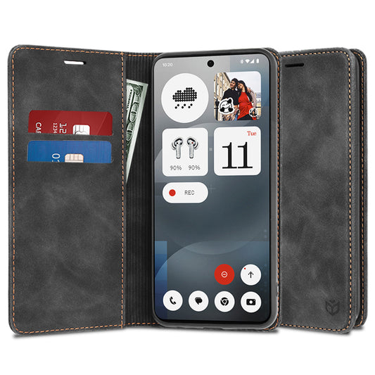 Fodral för Nothing Phone (3a), Techsuit, Confy, Svart